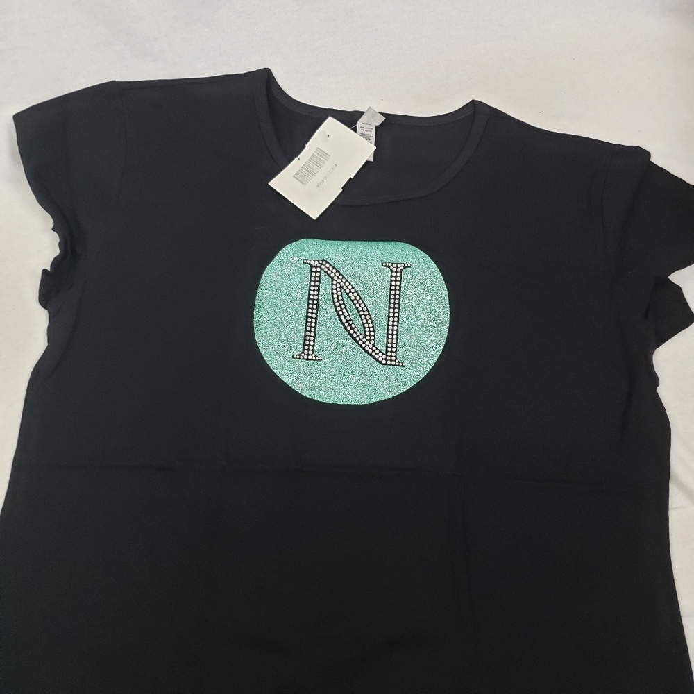 Nerium Bling Stretch T- shirt NWT size L